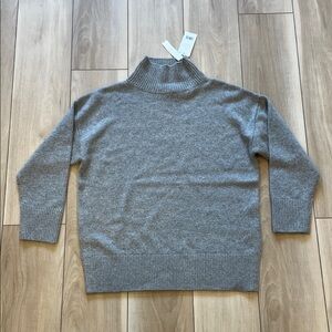 Pre-owned Vince Gray Turtleneck Sweater wool and cashmere size XS
